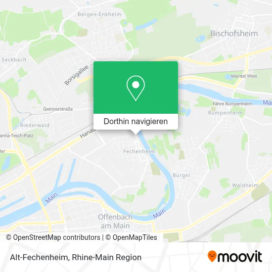 Alt-Fechenheim Karte