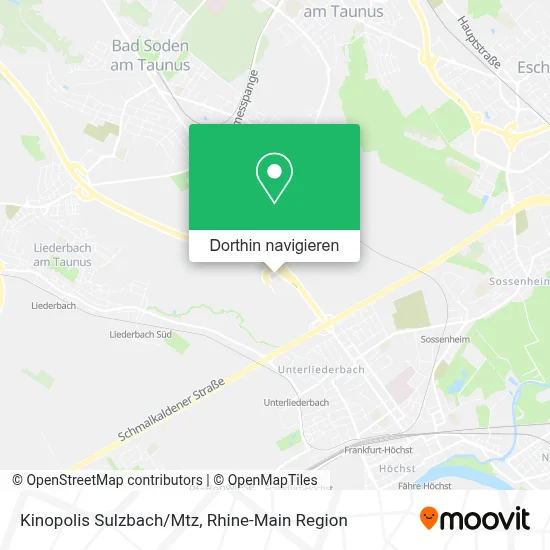 Kinopolis Sulzbach/Mtz Karte