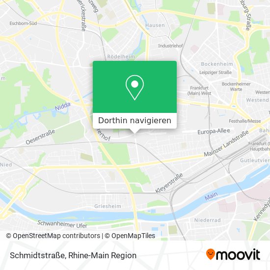 Schmidtstraße Karte