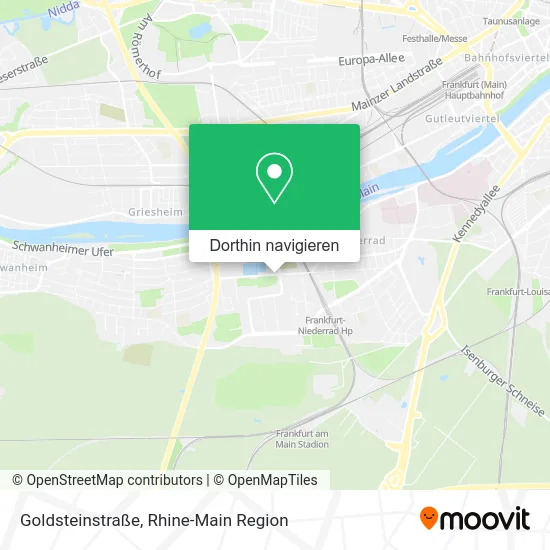 Goldsteinstraße Karte