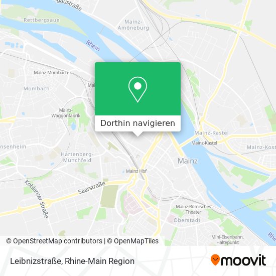 Leibnizstraße Karte