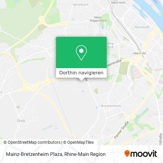 Mainz-Bretzenheim Plaza Karte