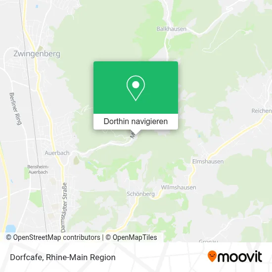 Dorfcafe Karte