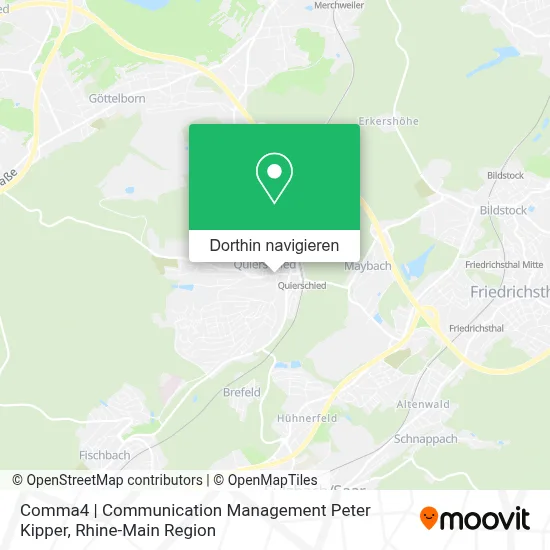 Comma4 | Communication Management Peter Kipper Karte