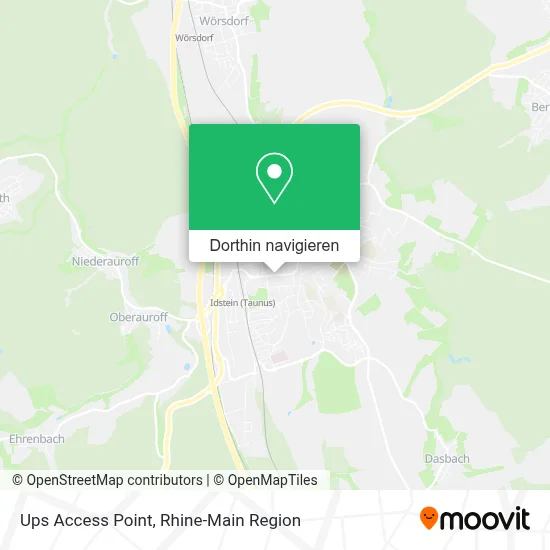 Ups Access Point Karte