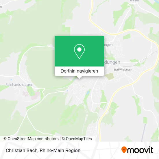 Christian Bach Karte