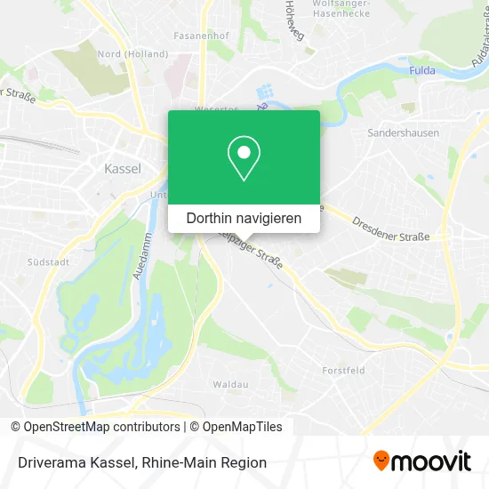 Driverama Kassel Karte