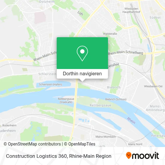 Construction Logistics 360 Karte