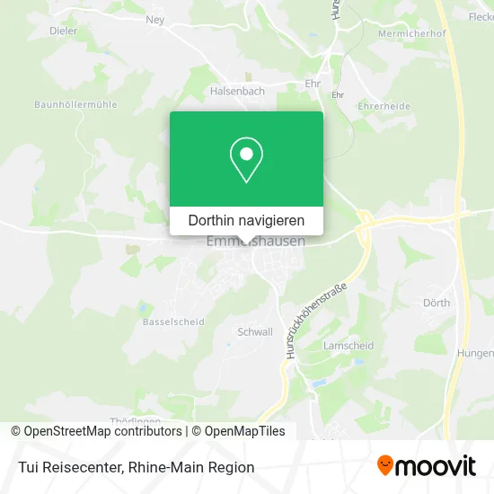 Tui Reisecenter Karte