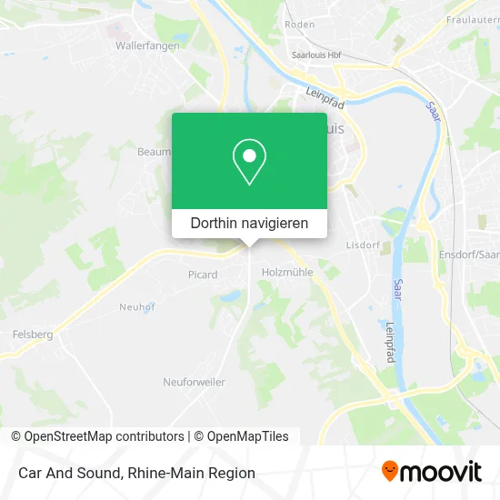 Car And Sound Karte