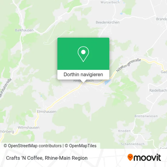 Crafts 'N Coffee Karte