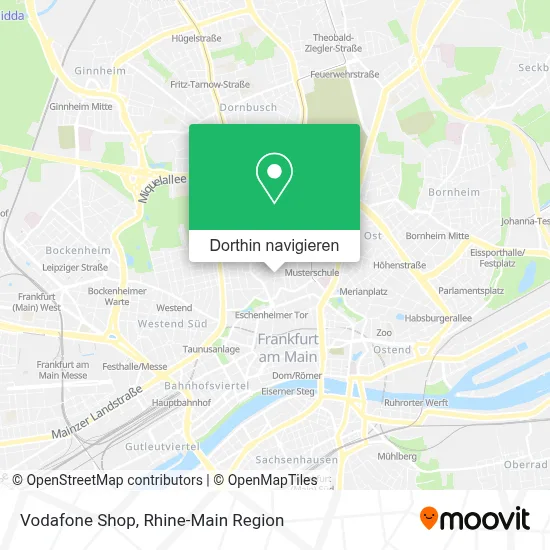 Vodafone Shop Karte
