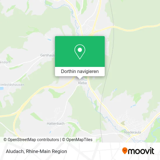 Aludach Karte