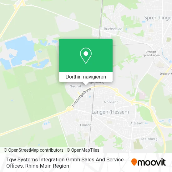 Tgw Systems Integration Gmbh Sales And Service Offices Karte