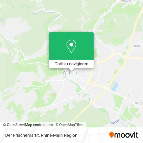 Der Frischemarkt Karte