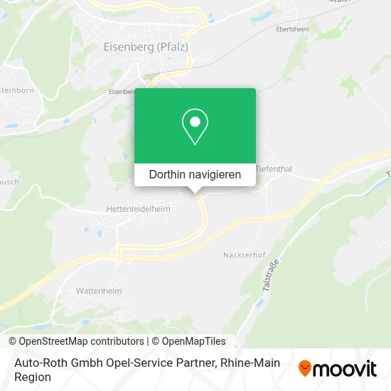Auto-Roth Gmbh Opel-Service Partner Karte