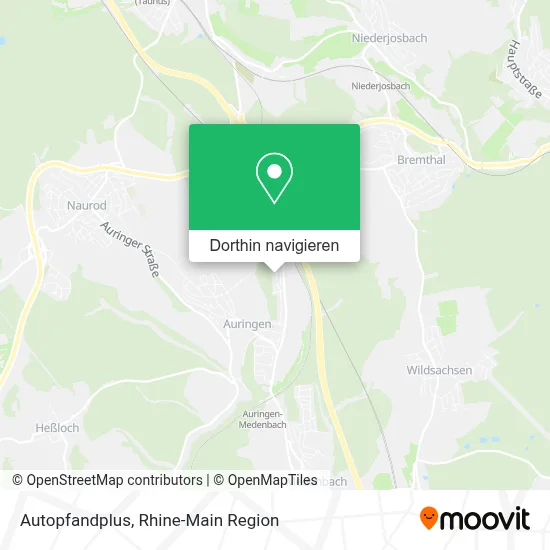 Autopfandplus Karte