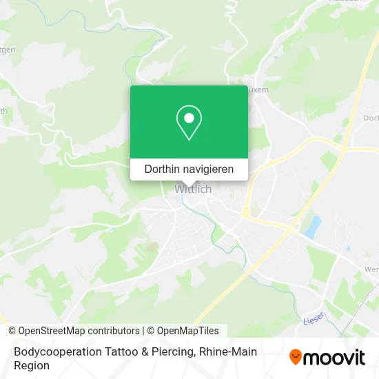 Bodycooperation Tattoo & Piercing Karte