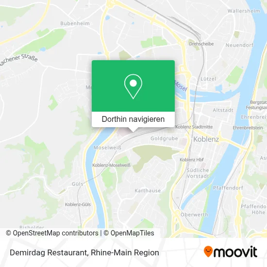Demirdag Restaurant Karte