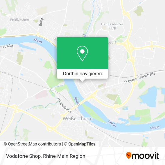 Vodafone Shop Karte