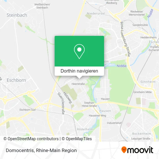Domocentris Karte