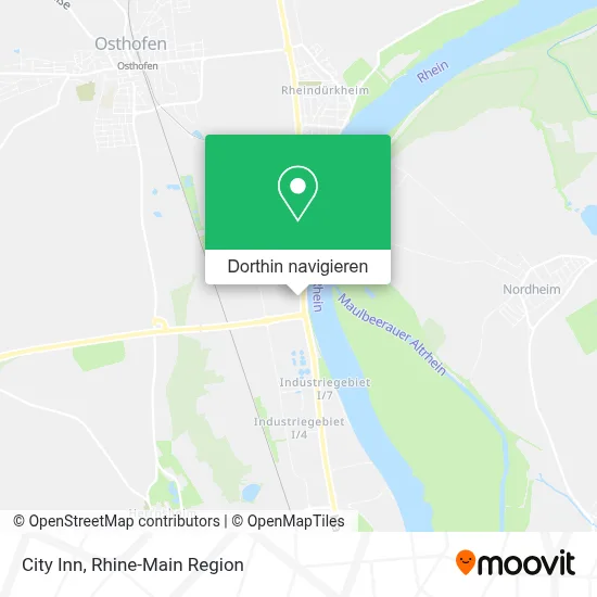 City Inn Karte