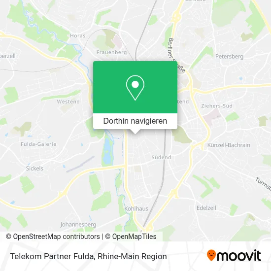 Telekom Partner Fulda Karte