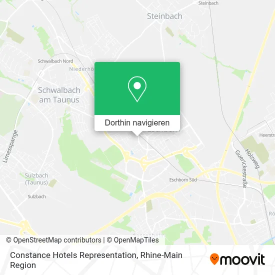Constance Hotels Representation Karte