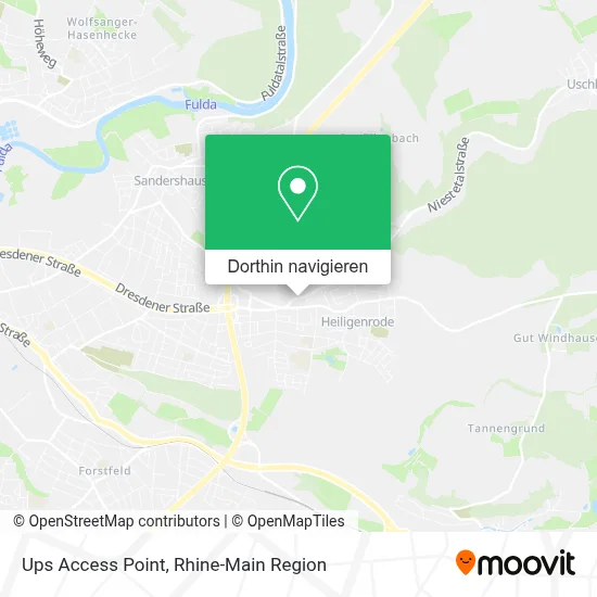 Ups Access Point Karte