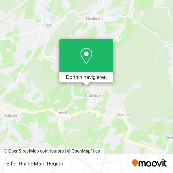 Eifel Karte