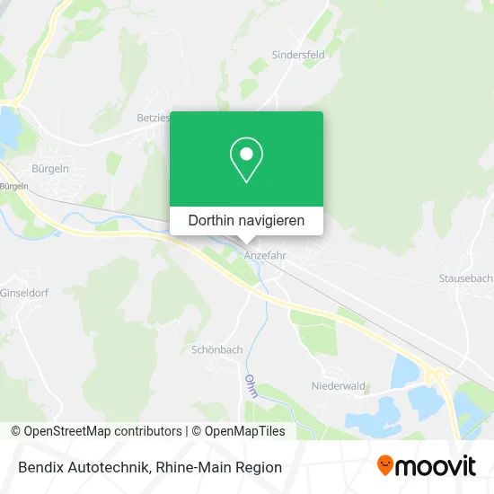 Bendix Autotechnik Karte