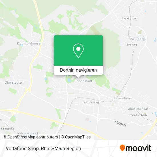 Vodafone Shop Karte