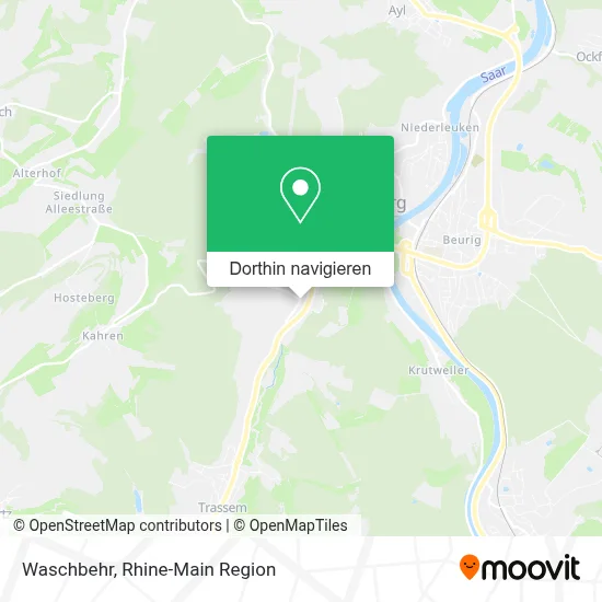 Waschbehr Karte