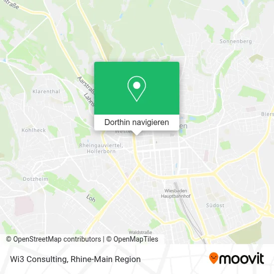 Wi3 Consulting Karte