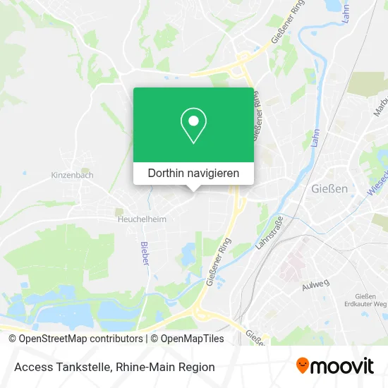 Access Tankstelle Karte
