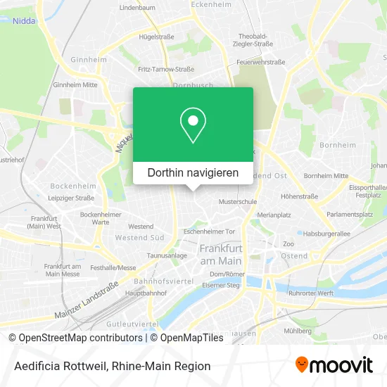 Aedificia Rottweil Karte
