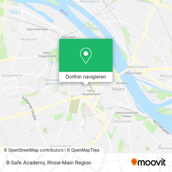 B-Safe Academy Karte