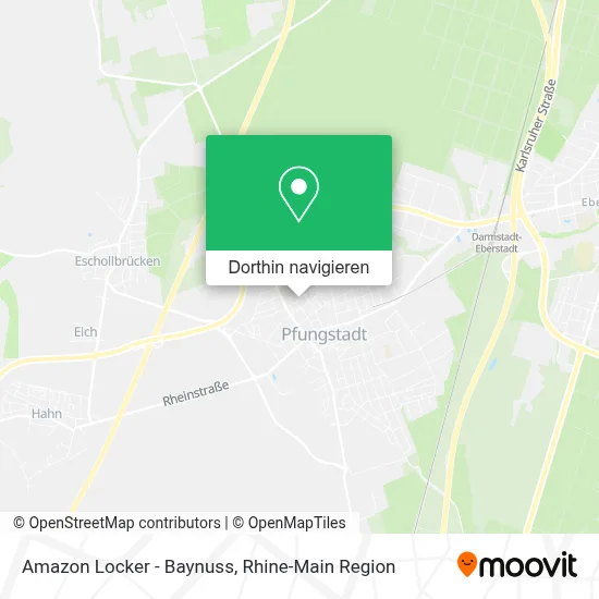 Amazon Locker - Baynuss Karte