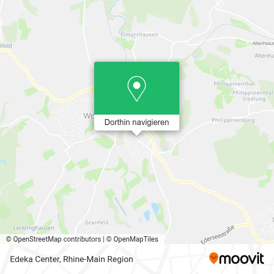 Edeka Center Karte