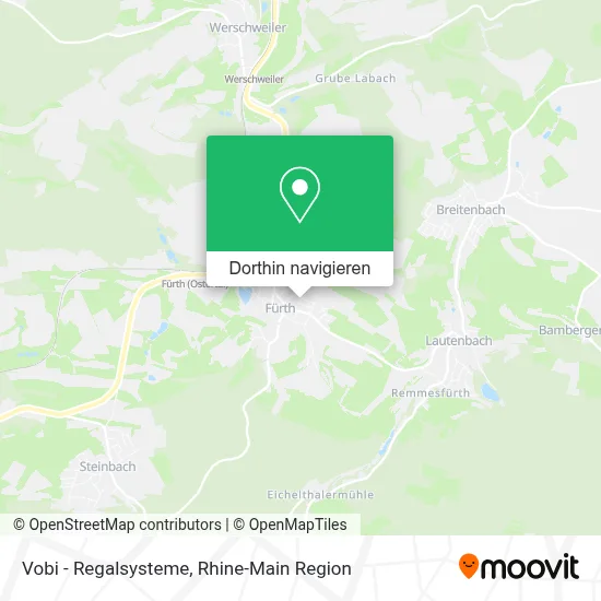 Vobi - Regalsysteme Karte