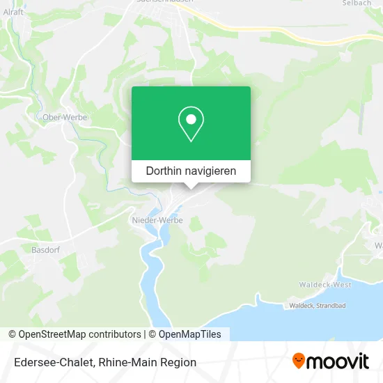 Edersee-Chalet Karte