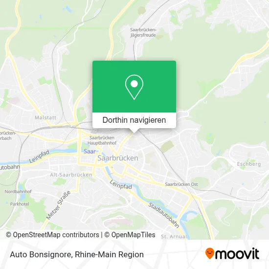 Auto Bonsignore Karte