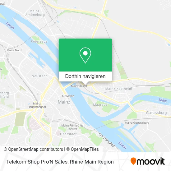 Telekom Shop Pro'N Sales Karte