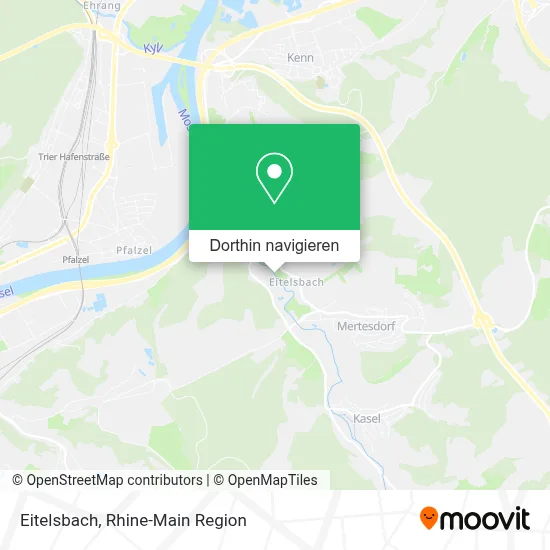 Eitelsbach Karte
