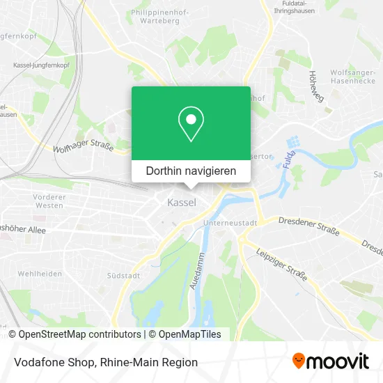 Vodafone Shop Karte
