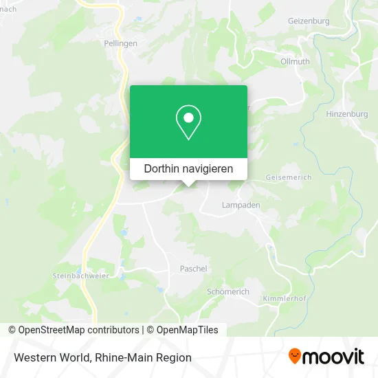 Western World Karte