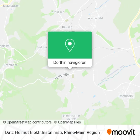 Datz Helmut Elektr.Installmstr Karte