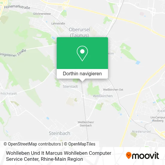 Wohlleben Und It Marcus Wohlleben Computer Service Center Karte
