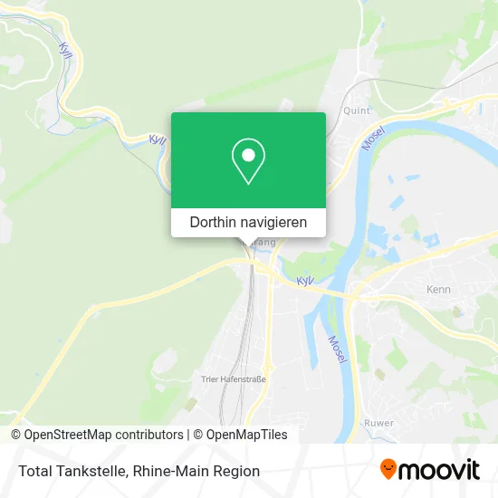 Total Tankstelle Karte