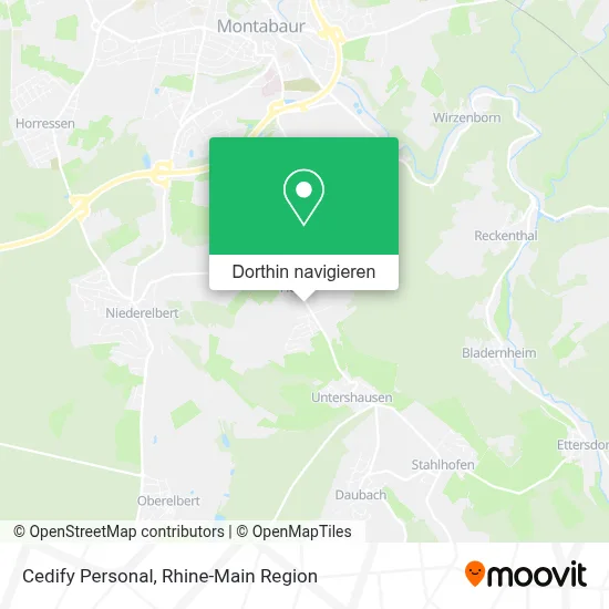 Cedify Personal Karte
